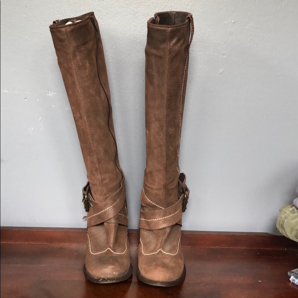 Antik Denim tall high heel boots